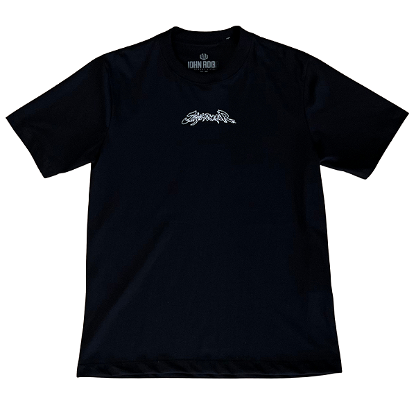 CAMISETA BASIC LIGHT RAGE/PRETO