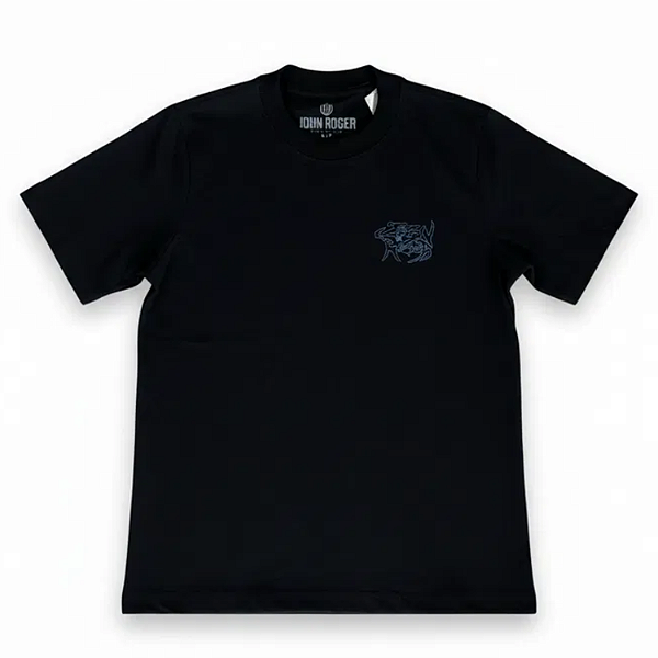 CAMISETA BASIC LIGHT RAGE/PRETO
