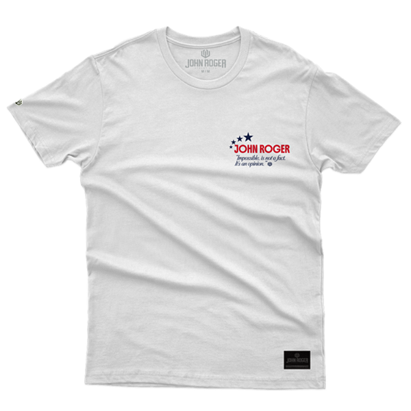 CAMISETA BASIC LIGHT THE WINNER/BRANCO