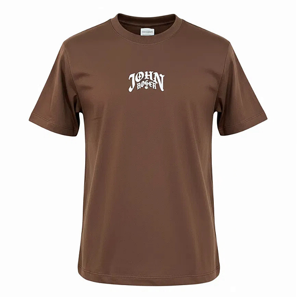 CAMISETA BASIC LIGHT GOTHIC/MARROM