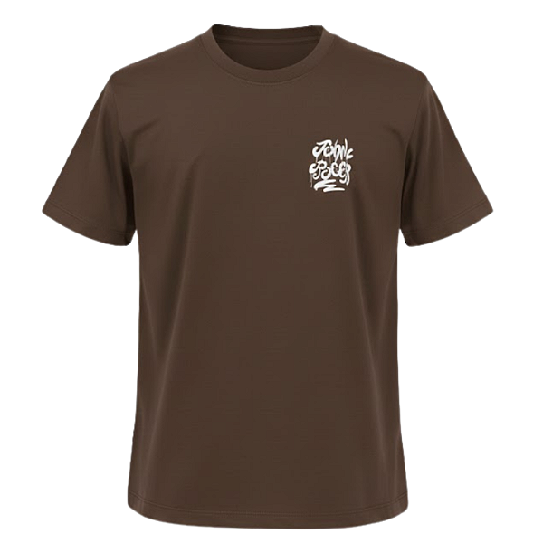 CAMISETA BASIC LIGHT SPRAY II/MARROM