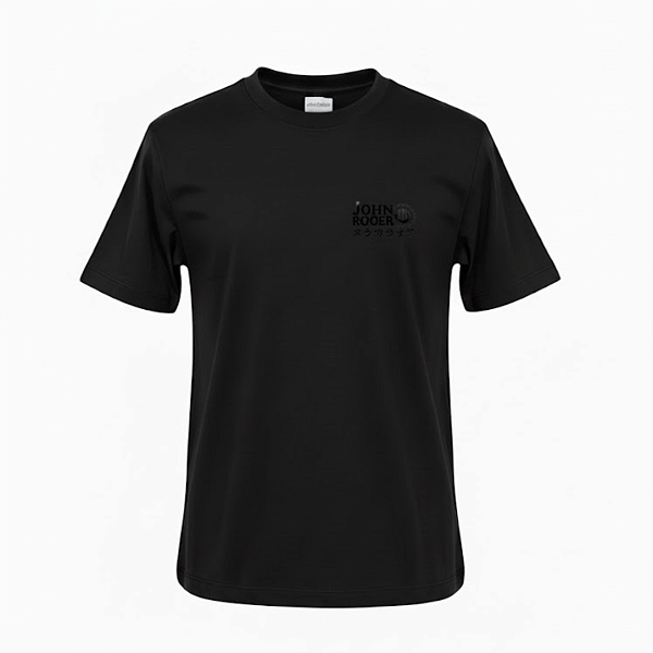 CAMISETA BASIC LIGHT COFFE/PRETO