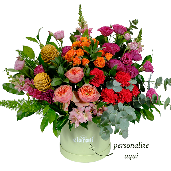 Flower Box com Flores da Estação G