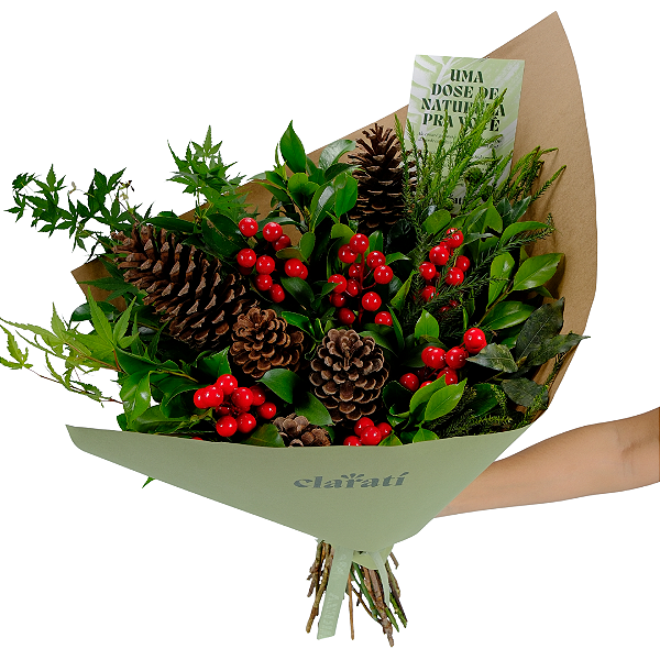 Buquê de Folhagem Natal G
