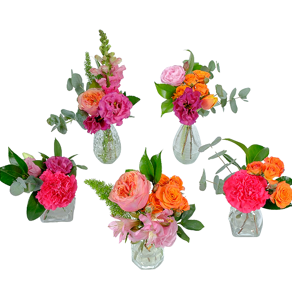 Caminho de Mesa em Garrafinhas