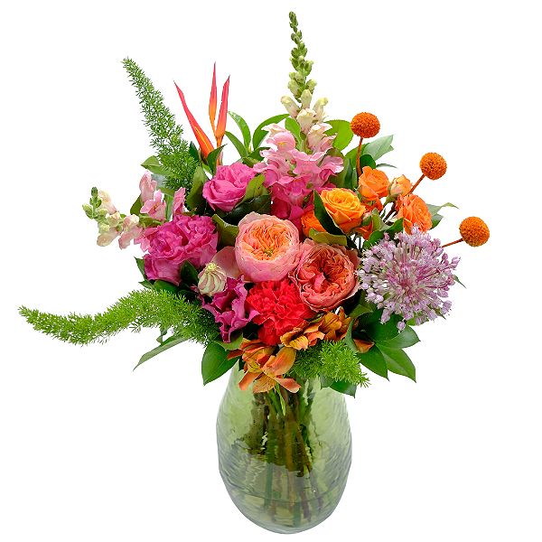 Escolha da Florista no Vaso Verde