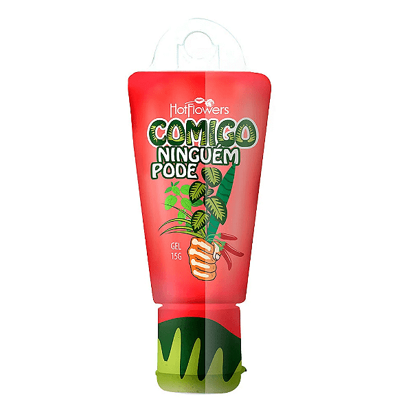 GEL COMIGO NINGUEM PODE - 15GR - HOT FLOWERS