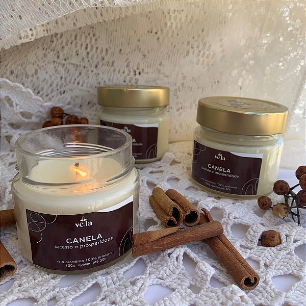 Vela Aromática de Canela (150g)