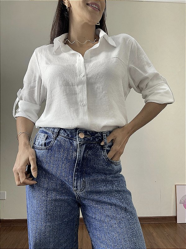 Camisa Carla Branca