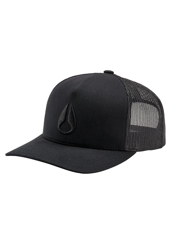 Boné Nixon Iconed Trucker Preto