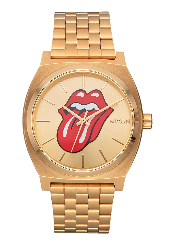 Relógio Nixon X Rolling Stones Time Teller Dourado