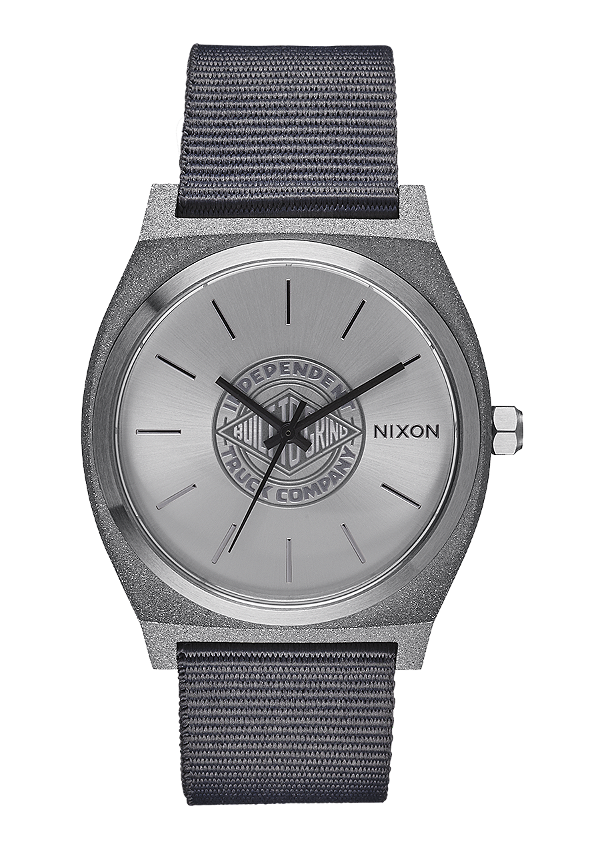 Relógio COLLAB Nixon x Independent Time Teller Cinza
