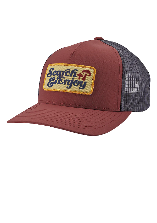 Boné Nixon Searchin Trucker Borgonha