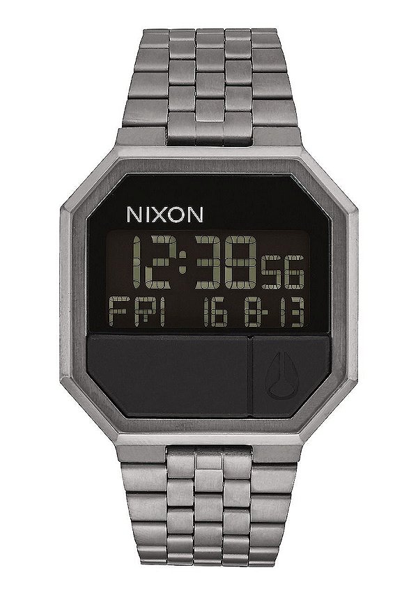 Relógio Nixon Re Run Cinza All Gunmetal