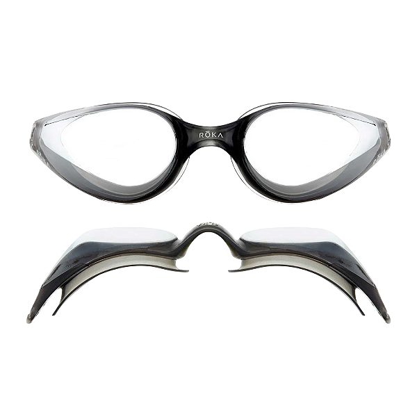 Óculos de Natação Roka R1 Dark Grey Mirror