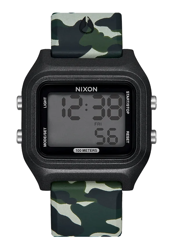 Relógio Nixon Ripper Preto / Camuflado