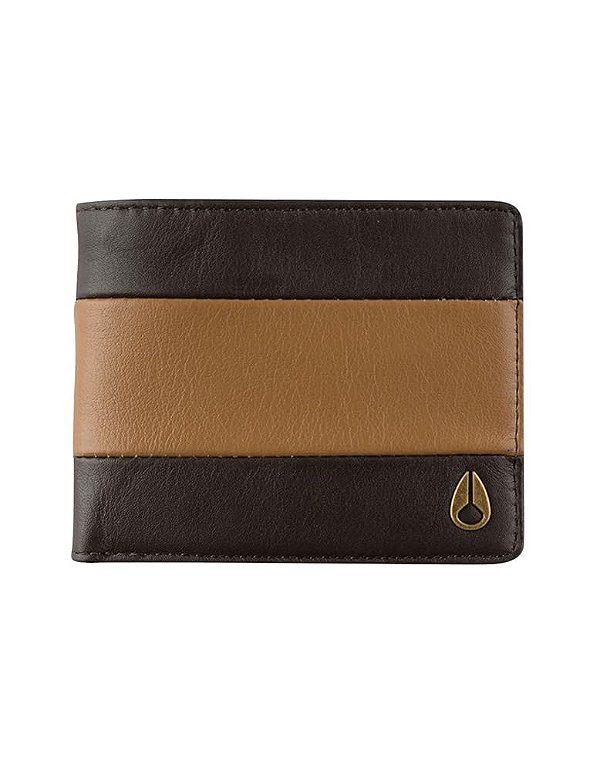 Carteira Nixon Escape Bifold Marrom