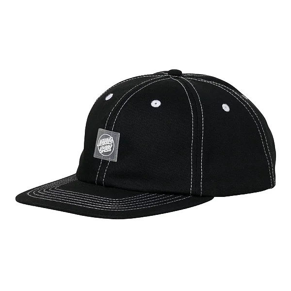 Boné Santa Cruz Skateboards Traveler Opus Snapback Preto