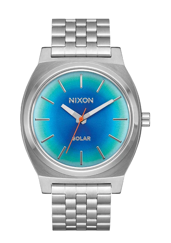 Relógio Nixon Time Teller Solar Cinza Rainbow