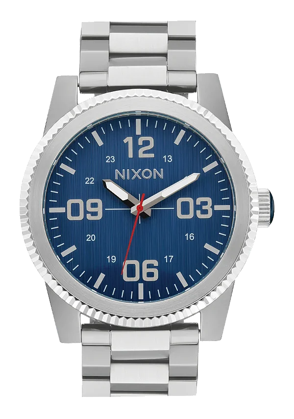 Relógio Nixon Corporal SS Prata / Índigo