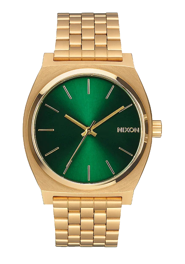 Relógio Nixon Time Teller Dourado / Verde
