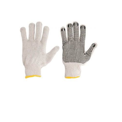 Luva de Malha 3 Fios LMV 3 Branca Pigmentada Vonder
