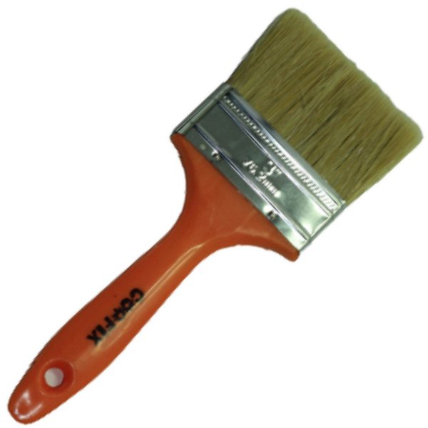 Pincel trincha cabo plástico Coofix 3” fibra sintetica