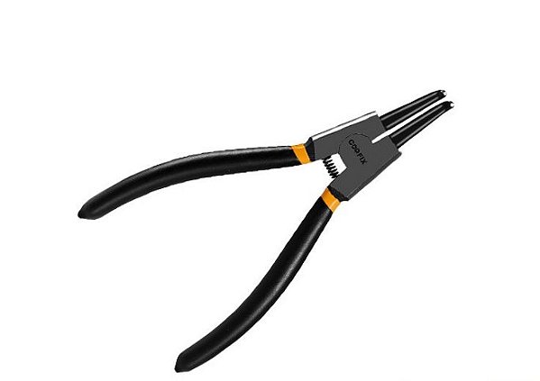 Alicate Para Anéis Bico Curvo 7" 180mm Profissional Coofix