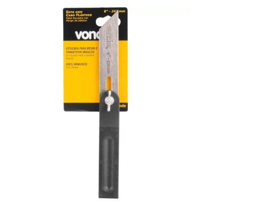 Suta com Cabo Plástico 8'' Vonder - Vonder-373704