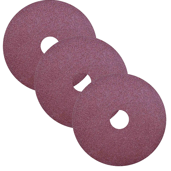 Jogo de 10 Disco De Lixa De Fibra 4.1/2 Grão 100 WORKER
