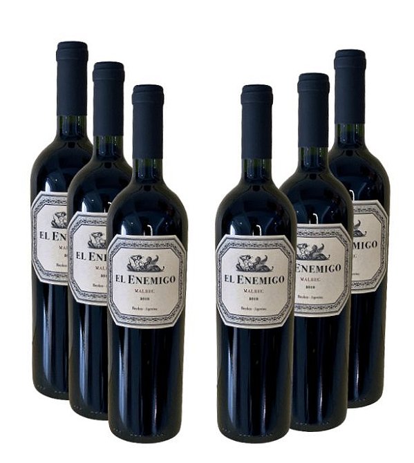 El Enemigo Malbec 750 ml - Caixa com 6