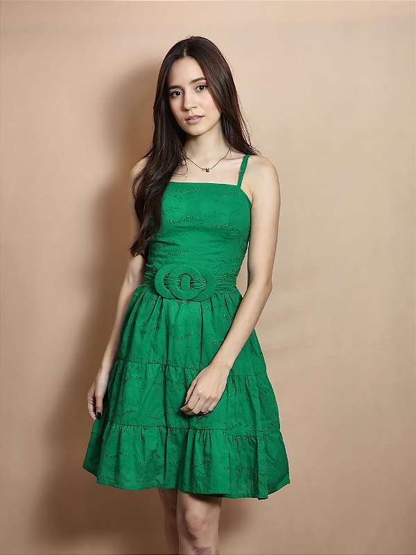 Vestido Amália - Verde