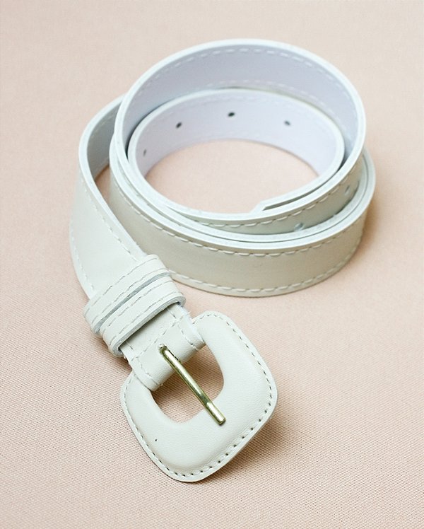 Cinto Básico Branco