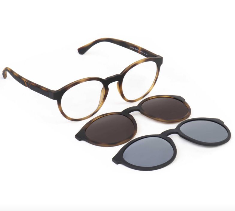 Óculos Clip-On Emporio Armani - EA4152 5802/1W 52