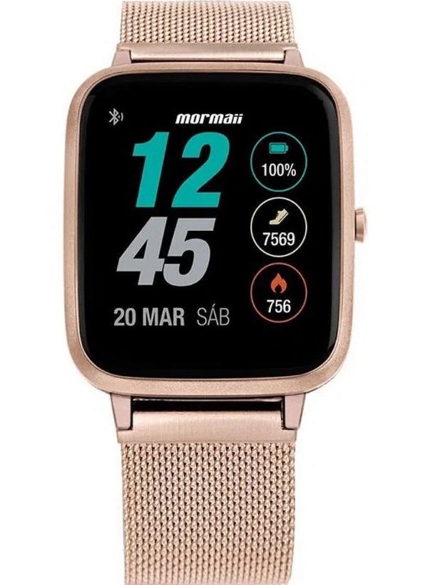 Relógio Smartwatch Mormaii Life Digital Masculino Feminino