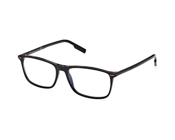 Óculos de Grau Masculino Ermenegildo Zegna - EZ5236 001 55