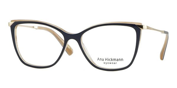 Óculos de Grau Feminino Ana Hickmann - AH6414XL H02 58