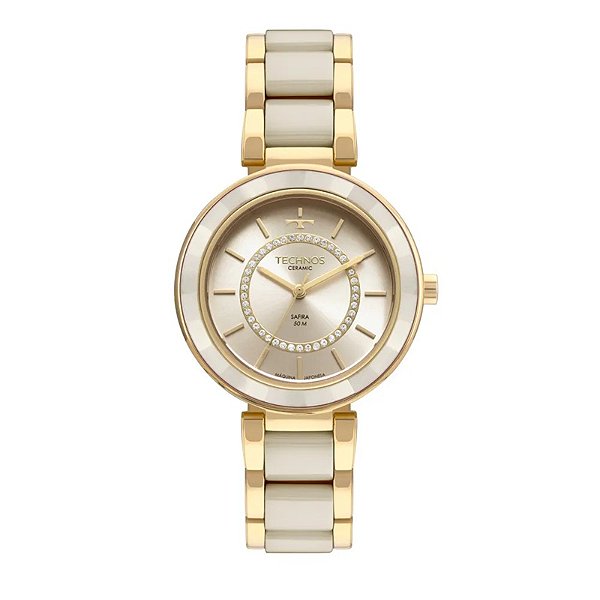 Relógio Technos Feminino Ceramic/Saphire - 2036MKP/1X