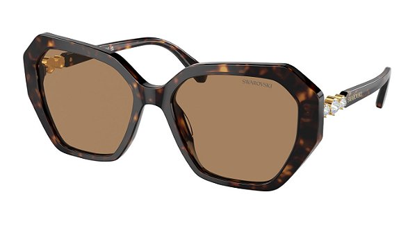 Óculos de Sol Feminino Swarovski - SK6017 1002M4 56