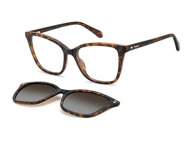 Óculos Clip-on Feminino Polaroid - PLD D603/C