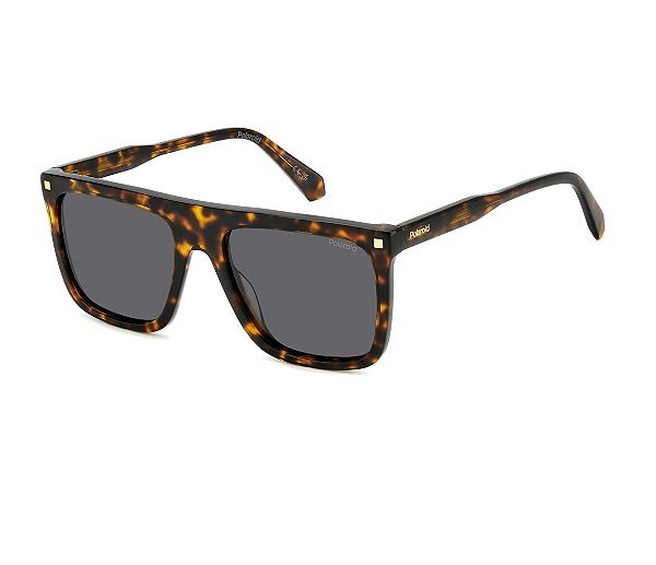 Óculos de Sol Masculino Polaroid - PLD4166/S/X 086M9 56
