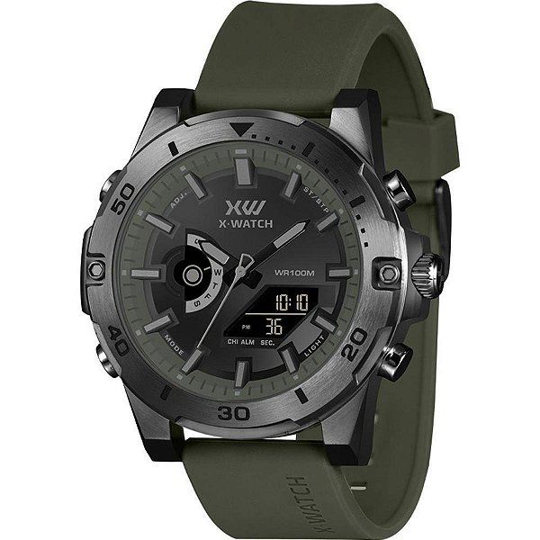 Relógio Masculino Anadigi X-Watch - XMNPA027 E1EX