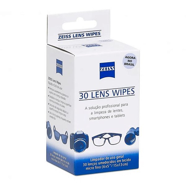 Lenços para limpeza Lens Wipes - ZEISS