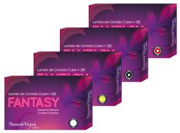 Lentes de contato coloridas sem grau - Natural Vision Fantasy