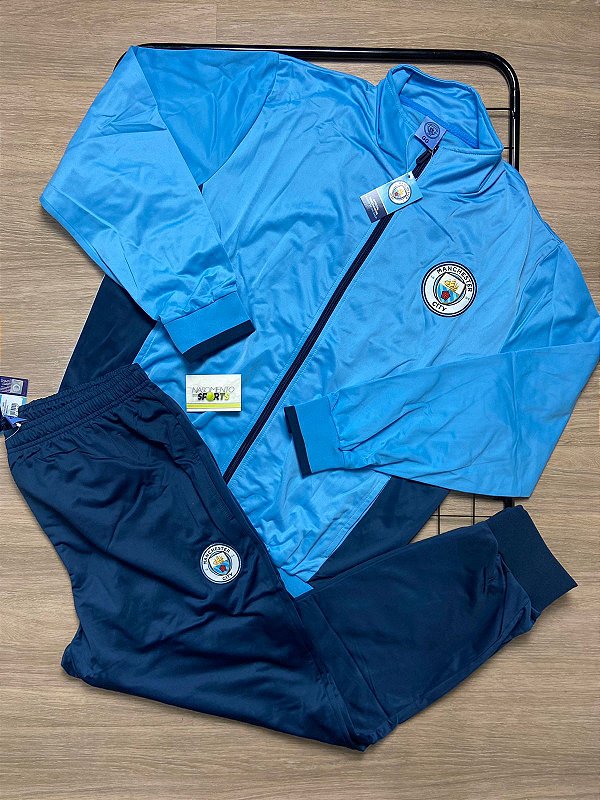 Agasalho Manchester City - Tamanho P,M,G,GG e GGG