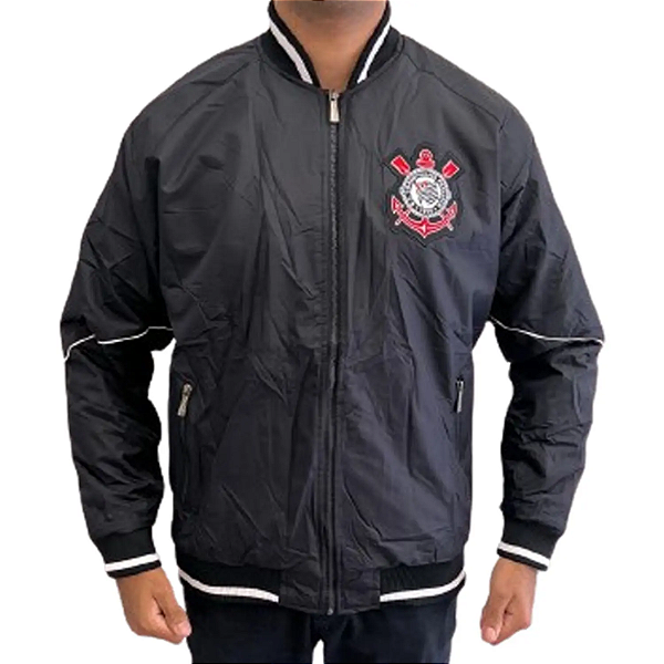 Jaqueta Bomber Corinthians - Tamanho P,M,G,GG e GGG