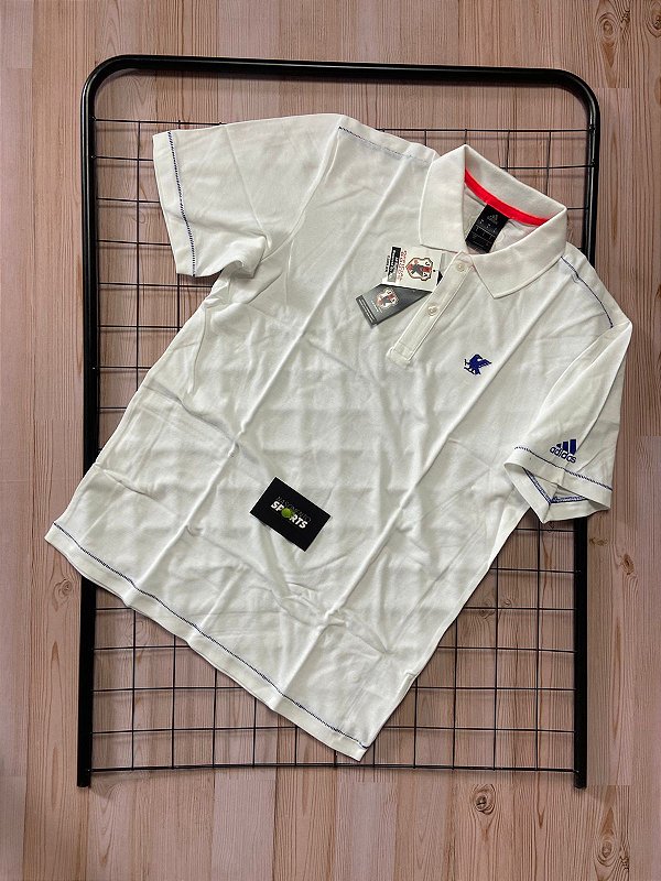 Polo Adidas Japão - Tamanho P serve M