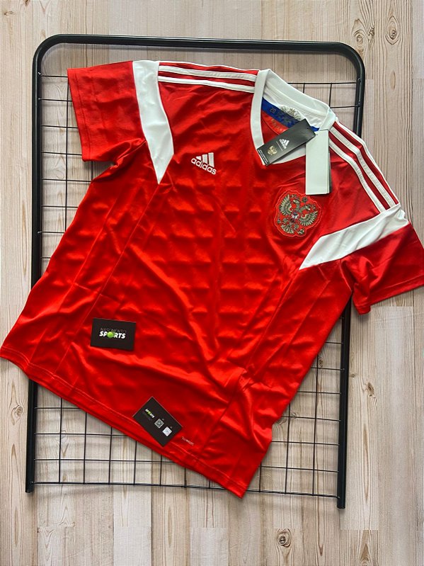 Camiseta Adidas Rússia 18/19 - Tamanho P, M e G
