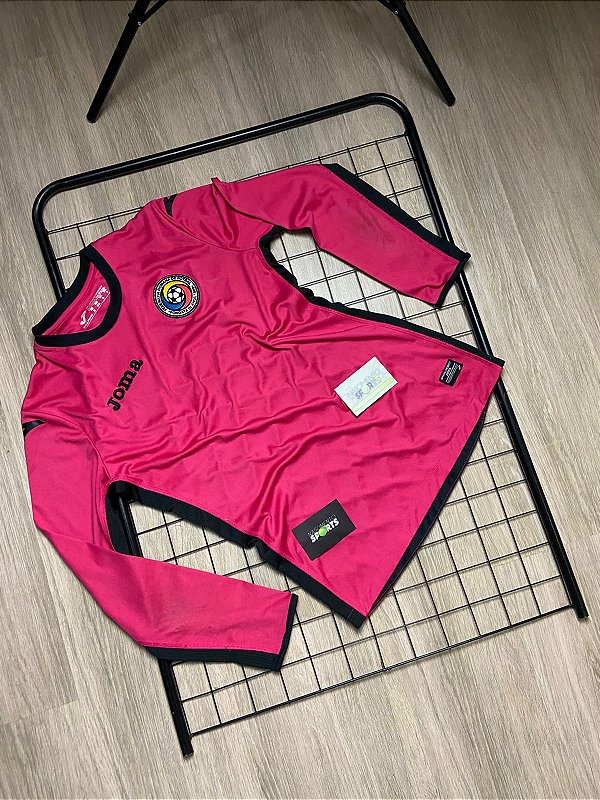 Camiseta Goleiro Seleção Romênia - Tamanho P serve M