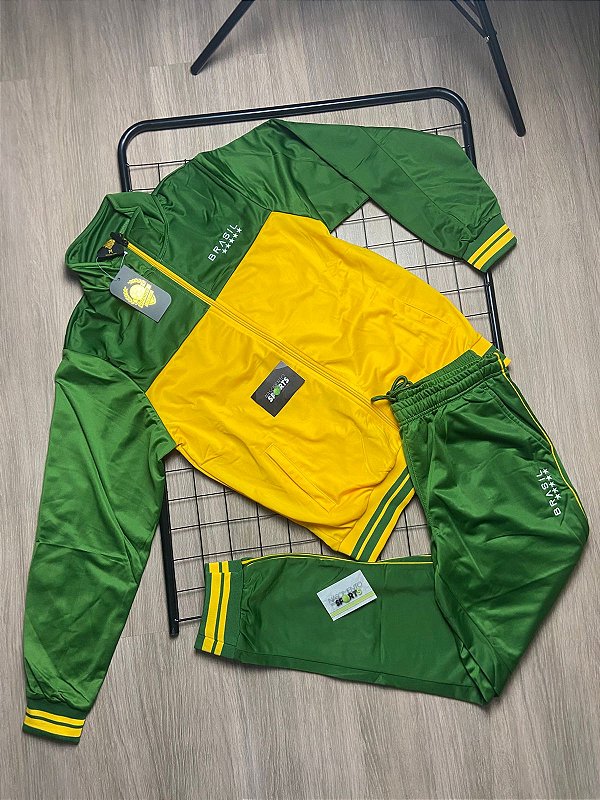 Agasalho Seleção Brasileira - Tamanho P,M,G,GG e GGG